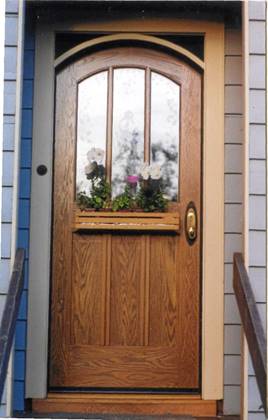 Walnut with window box